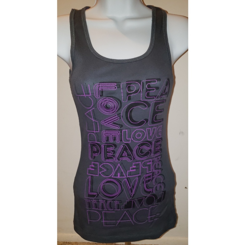 🌼Just In!🌼 Lilu Peace & Love Tank! Size S